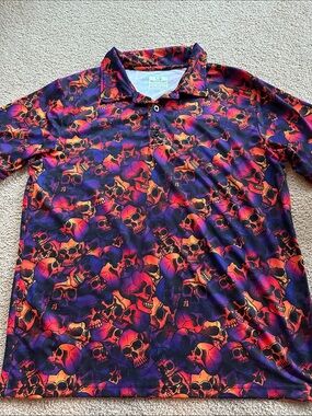 Obnoxious golf polo shirt